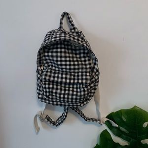 JGALT gingham mini backpack